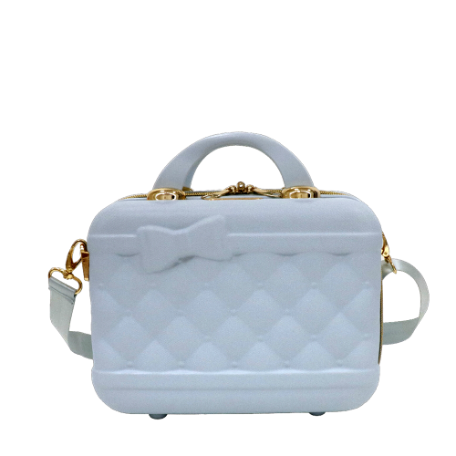 VANITY CASE C/TRACOLLA BABY BLUE 15LT