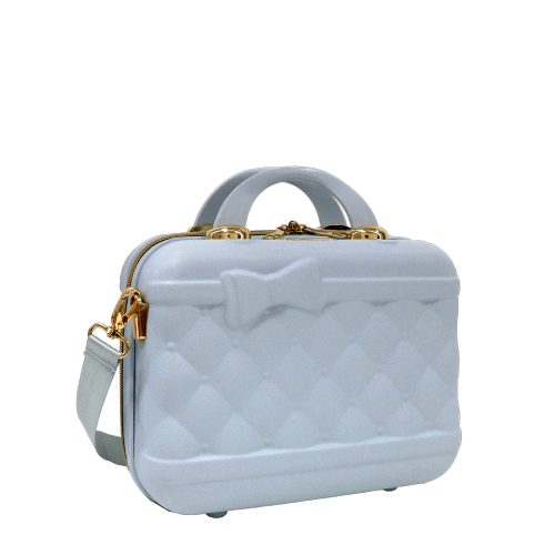 VANITY CASE C/TRACOLLA BABY BLUE 15LT