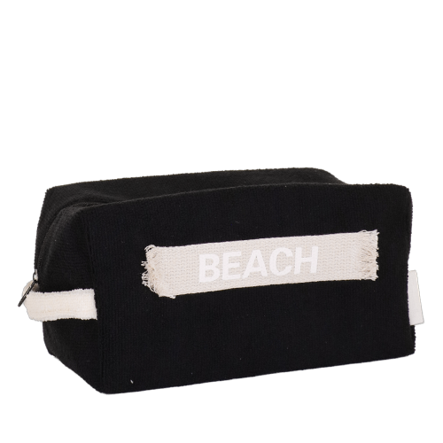 POUCH BAULETTO MARE M SPUGNA NERO