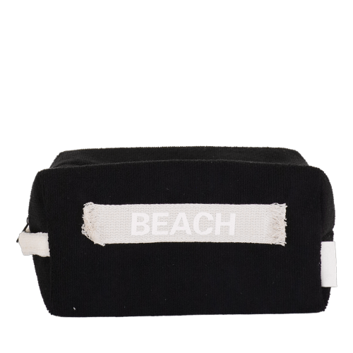 POUCH BAULETTO MARE M SPUGNA NERO