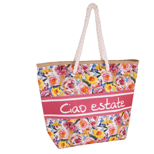 BORSA MARE L ROSE FUXIA SC/P