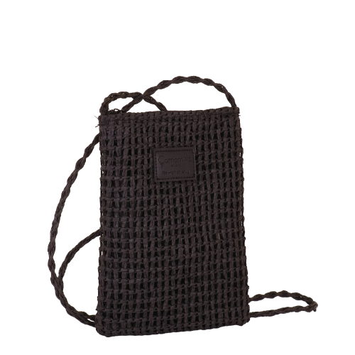 PORTACELLULARE MARE CROCHET SUMMER NERO