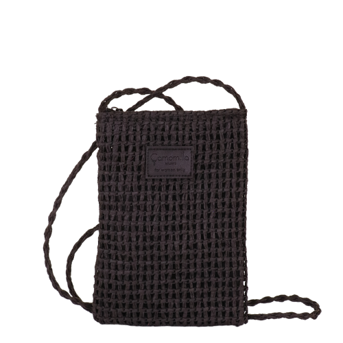 PORTACELLULARE MARE CROCHET SUMMER NERO
