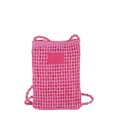 PORTACELLULARE MARE CROCHET SUMMER FUXIA