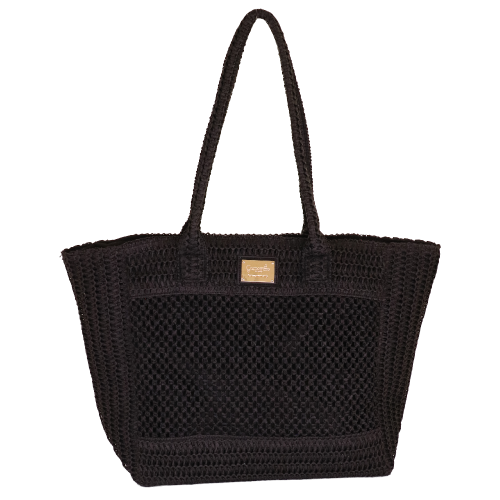 BORSA CITY M CROCHET NERO C