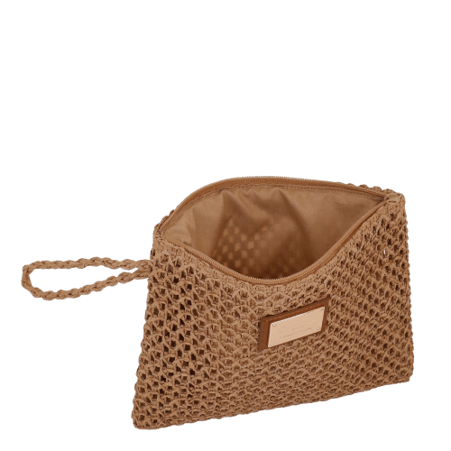 BUSTA PIATTA M CROCHET BEIGE C