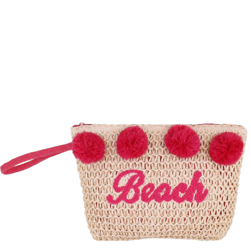 BUSTA MARE L POMPON FUXIA C