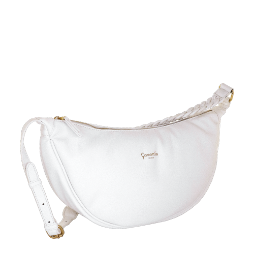 BORSA TRACOLLA L JELLY BAG BIANCO