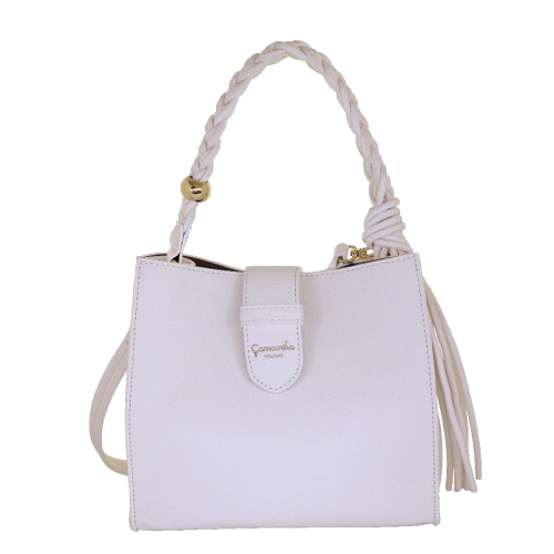 BORSA MANO S JELLY BAG BIANCO SC/P