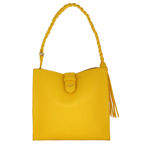 BORSA SPALLA JELLY BAG GIALLO