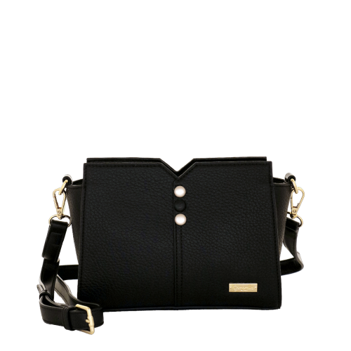 BORSA TRACOLLA S SUGAR FREE NERO SC/P