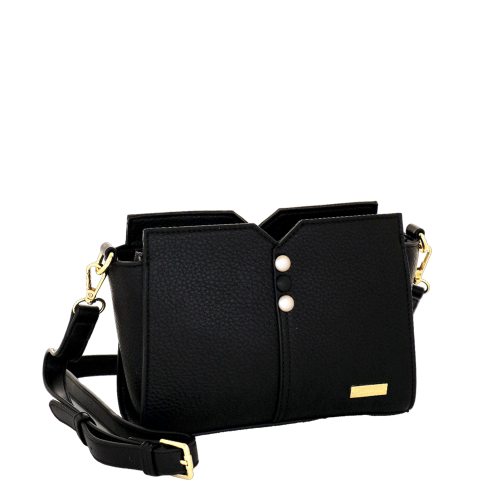 BORSA TRACOLLA S SUGAR FREE NERO SC/P