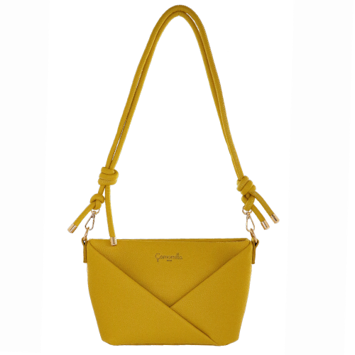 BORSA TRACOLLA GLASSE GIALLO