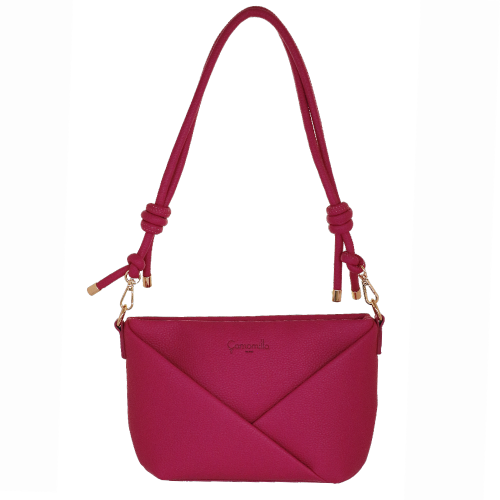 BORSA TRACOLLA GLASSE FUCSIA