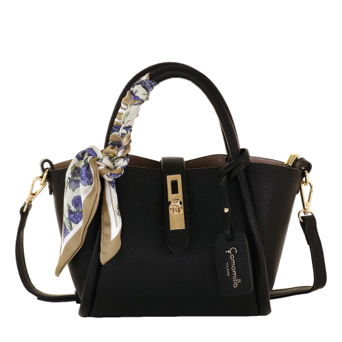 BORSA MANO S SWEET AND CHIC NERO SC
