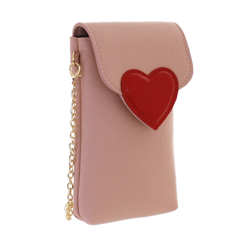 PORTACELLULARE LOVE BAG ROSA