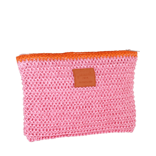 BUSTA PIATTA MARE M CROCHET COLORFUL ROS
