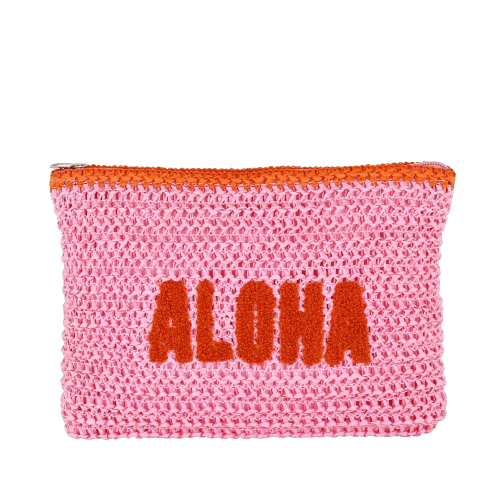 BUSTA PIATTA MARE M CROCHET COLORFUL ROS
