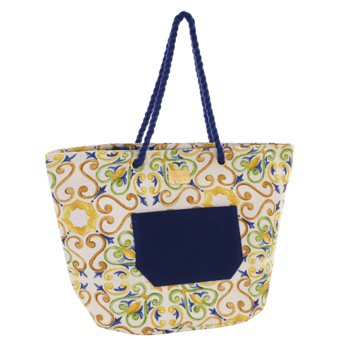 BORSA MARE L TASCA MAIOLICHE T