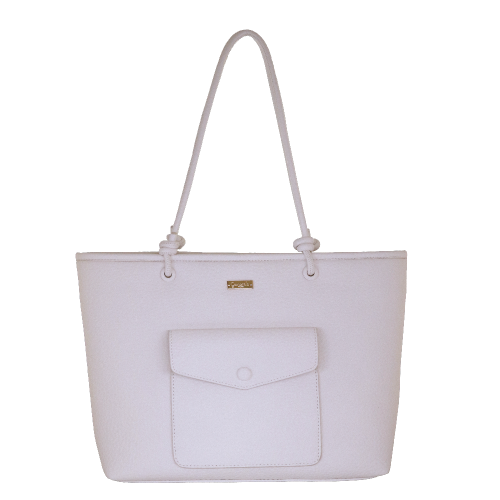 BORSA SPALLA LOVE LETTER BIANCO