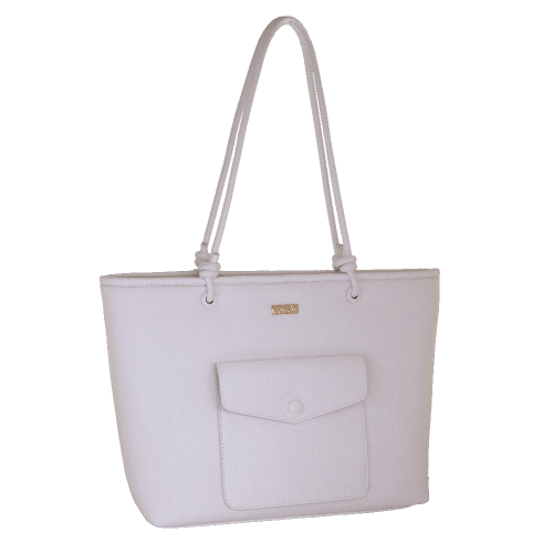 BORSA SPALLA LOVE LETTER BIANCO