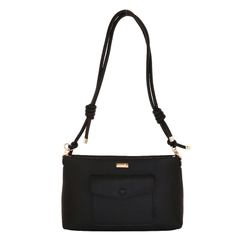 BORSA TRACOLLA LOVE LETTER NERO SC/P