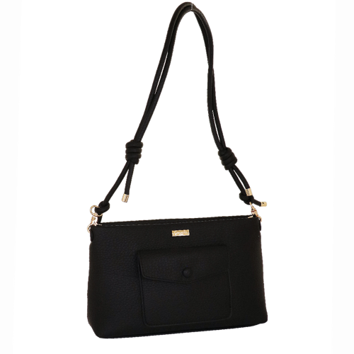 BORSA TRACOLLA LOVE LETTER NERO SC/P