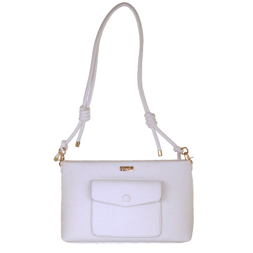 BORSA TRACOLLA LOVE LETTER BIANCO SC/P