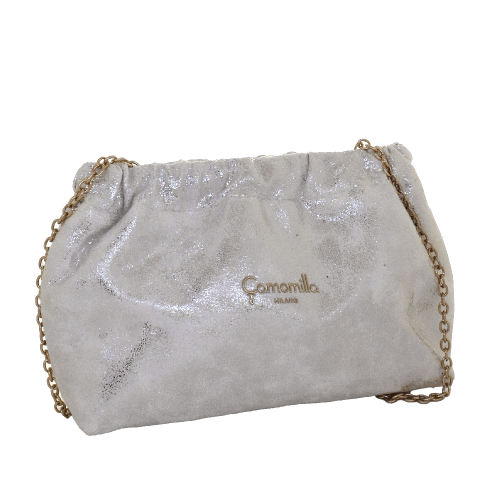 POUCH M TRACOLLA LULU ARGENTO