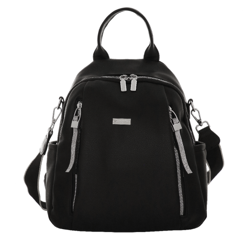 ZAINO CASUAL FRIZZY NERO