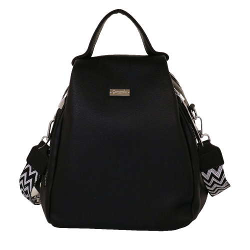 ZAINO CHIC FRIZZY NERO