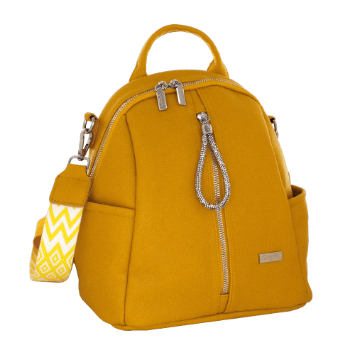 ZAINO CITY FRIZZY GIALLO