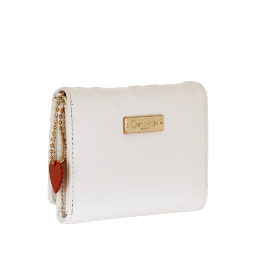 PORTAFOGLIO PATTA XS YES LOVE BIANCO
