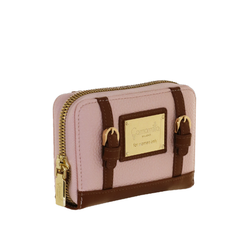 PORTAFOGLIO ZIP S TOFFEE ROSA