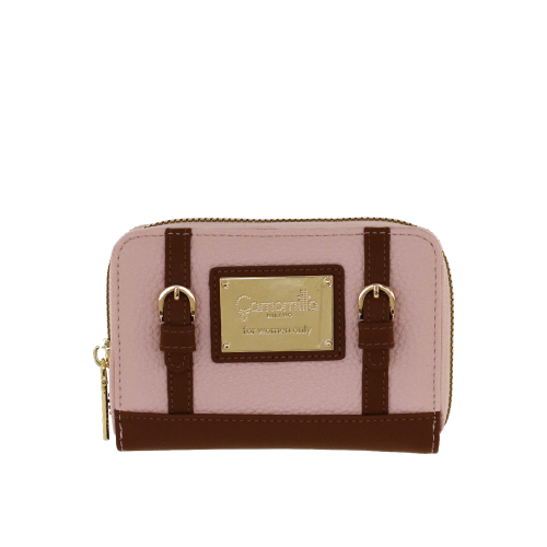PORTAFOGLIO ZIP S TOFFEE ROSA