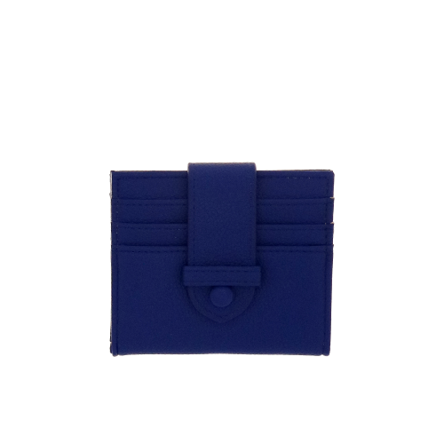 PORTACARTE M JELLY BAG BLU