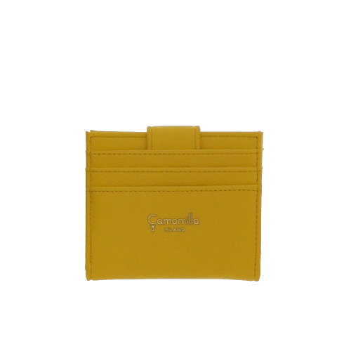 PORTACARTE M JELLY BAG GIALLO