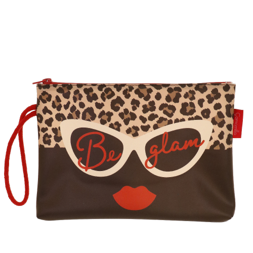 BUSTA PORTA COSTUME BE GLAM MARRONE T