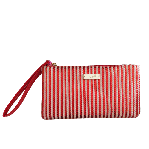 BUSTA ERI PICCOLA COLORFUL RED STRIPE