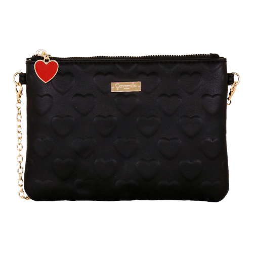 TRACOLLA ERI PICCOLA YES LOVE BLACK