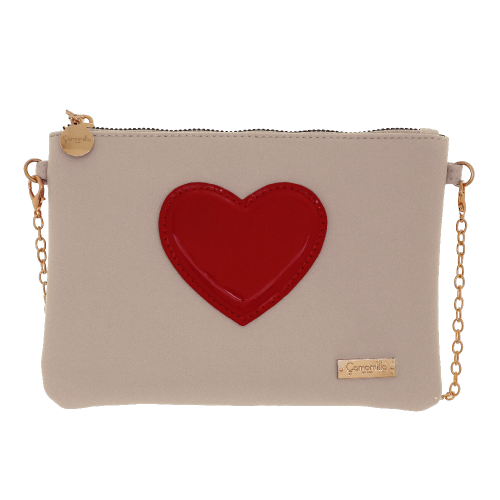 TRACOLLA ERI PICCOLA LOVE WHITE .