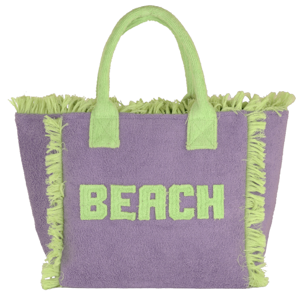 BORSA CITY S SPUGNA BEACH LILLA