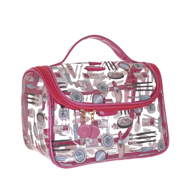TRAVEL BAG KISS&GO ROSA P/T