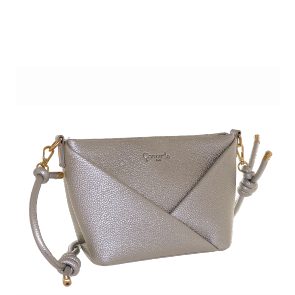 BORSA TRACOLLA GLASSE ARGENTO SC/P