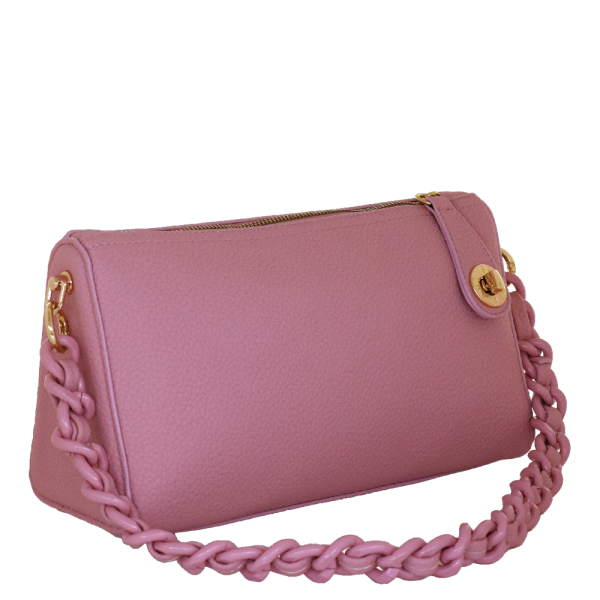 BORSA SPALLA CHEWING BAG ROSA