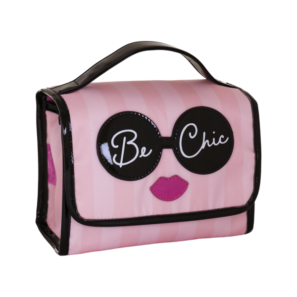 TRAVEL BEAUTY BE CHIC ROSA P/C