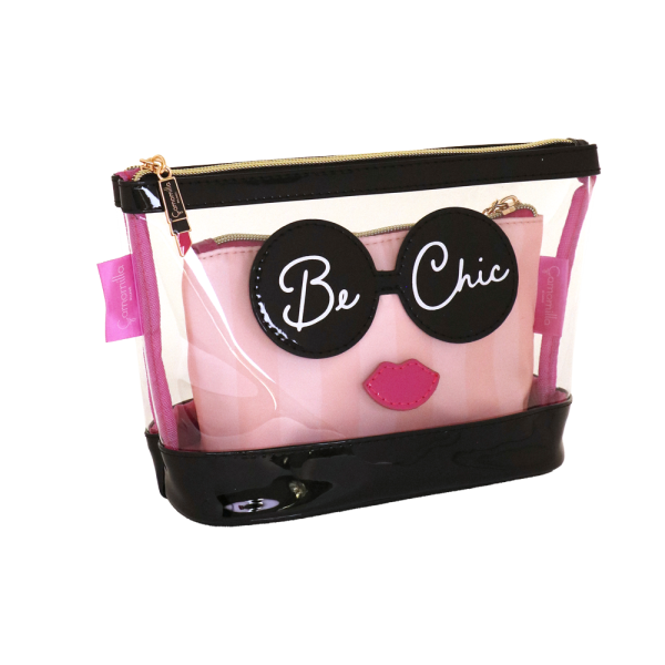 SET BUSTE BE CHIC ROSA P/C