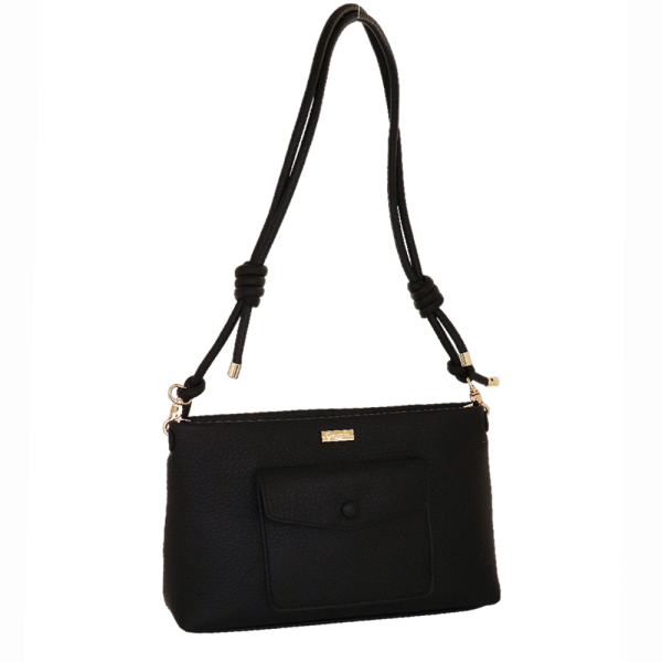 BORSA TRACOLLA LOVE LETTER NERO SC/P