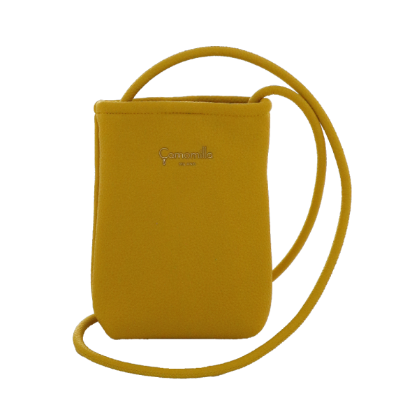 PORTACELLULARE GLASSE GIALLO