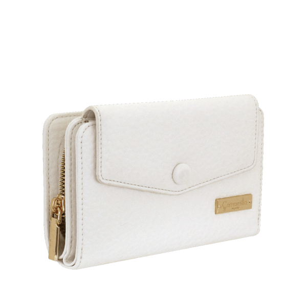 PORTAFOGLIO F ZIP S LOVE LETTER BIANCO